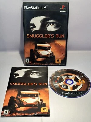 PS2 Playstation 2 Smuggler's Run 2000 Rockstar Games CIB w/Manual Tested - Image 1 of 4