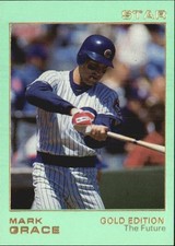1988 Star Gold #77 Mark Grace Cubs  C41657 - NM-MT