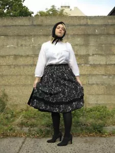 antik Trachtenschürze Dirndlschürze OKTOBERFEST WIESN 30er TrueVINTAGE 30s apron - Bild 1 von 9