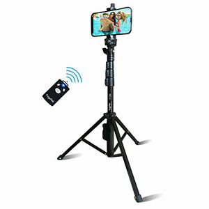 (2) Fugetek 51" Selfie Stick & Tripod, Portable All In One Pro, BlueTooth Remote