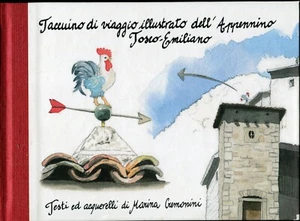 Marina CREMONINI, Taccuino Di Viaggio illustrato Appennino Tosco Emiliano RARO - Foto 1 di 7
