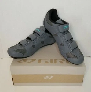 Giro Techne W Womens Road Cycling Shoe Titanium/Glacier Size 10.5 EUR 43 - Picture 1 of 10