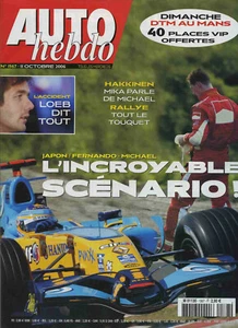 AUTO HEBDO n°1567 11/10/2006 GP JAPON MAZDA 3MPS HAKKINEN RALLYE du TOUQUET - Imagen 1 de 1