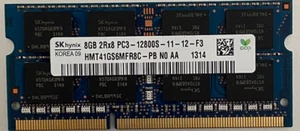 HYNIX 8GB 2RX8 PC3L-12800S-11-12-F3-HMT41GS6MFR8C-PB N0 AA - Picture 1 of 2