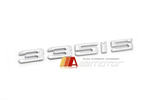 Trunk Emblem Badge Chrome Letters 335is fits BMW E92 E93 3-Series Coupe 335 is - Picture 1 of 1