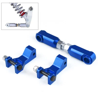 Front & Rear Lowering Kit Adjustable Blue for Yamaha Raptor 700 350 660 700R ATV - Image 1 of 4