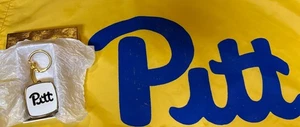 VNTG NEW IN BOX UNIVERSITY OF PITTSBURGH MUSIC BOX KEYCHAIN HAIL TO PITT WORKS - Picture 1 of 4