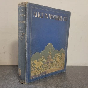 Alice im Wunderland um 1922 Lewis Carroll Stiefel Chemiker Vintage Hardcover - Bild 1 von 12