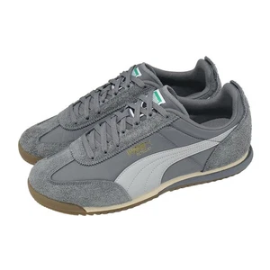 Chaussures Puma Retrojet nylon gris or hommes unisexe décontractées style de vie 405120-05 - Photo 1/8