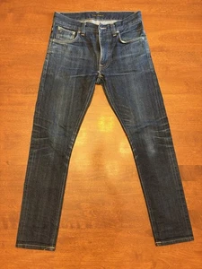 Nudie Jeans Co Lean Dean Dry Ribete Profundo 29W X 30L. - Imagen 1 de 14