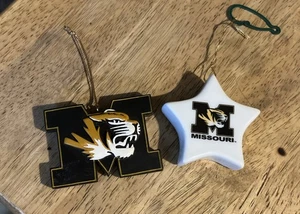Missouri Tiger Weihnachtsschmuck Menge (2) - Bild 1 von 3