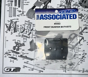 Vintage Team Associated #9562 Front Bumper for RC10GT2/B4/T4 - Picture 1 of 1
