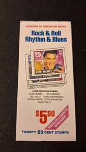 Scott #2731-2737, M/F/NH, Rock and Roll, R&B, Booklet of 20, 29cent stamps, BC86 - Picture 1 of 2