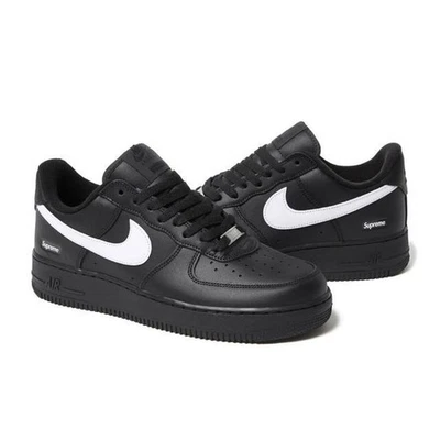 Nike Air Force 1 Low Supreme Black White - Image 1 of 4