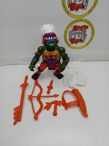 Chief Leo Complete Teenage Mutant Ninja Turtle 1992 Playmates Action Figure TMNT - Picture 1 of 4
