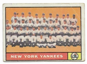 1961 Topps #228 New York Yankees Vintage! - Bild 1 von 2