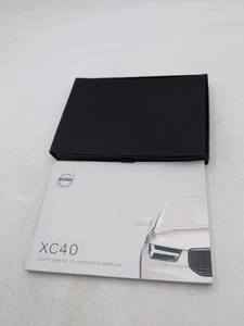 2021 Volvo XC40 Owners Manual Supplement Original Case - Picture 1 of 2