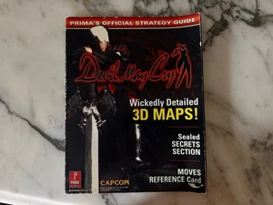 Devil May Cry Wickedly Detailed 3d Maps Prima’s Strategy Guide Capcom - Picture 1 of 4