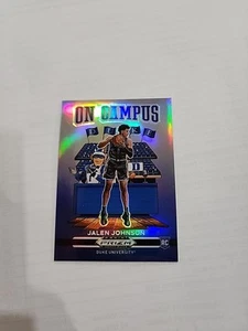 Jalen Johnson 2021 Panini Prizm Draft Picks On Campus Duke University #7 RC ZM - Picture 1 of 2
