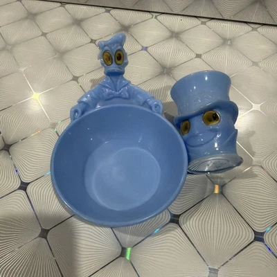 Taza de cricket vintage Donald Duck WDP azul ojos de Google Bonus Jiminy Foto 1 de 4