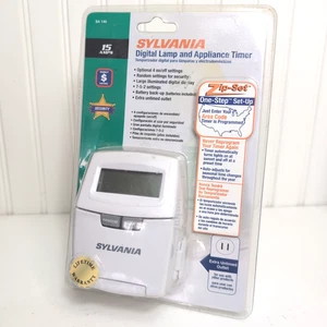 Sylania Temporizador Digital de Lámpara y Aparato SA 140 15 Amperios - Totalmente Nuevo en Paquete - Imagen 1 de 2