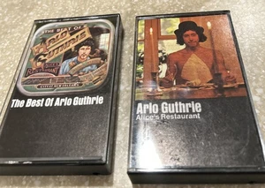 Arlo Guthrie Cassette Lot Arlo Guthrie The Best Of , Alice's Restaurant Tested - Picture 1 of 3