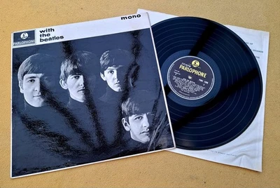 " WITH THE BEATLES " VERY CLEAN 3N3N UK MONO LP 1L MOTHER STAMPER - Image 1 of 4