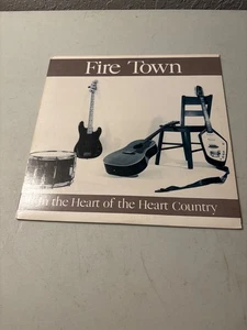 FIRE TOWN IN THE HEART OF THE HEART COUNTRY VINYL RECORD LP 1987 ROCK VG+/NM - Picture 1 of 6