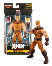 Marvel Legends Series X-Men Sabretooth 6  Figure with Colossus BAF Piece NIB