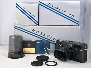🟢Scatola🟢 Hasselblad XPan fotocamera pellicola 35 mm nera obiettivo 45 mm f/4 dal Giappone 2298 - Foto 1 di 17