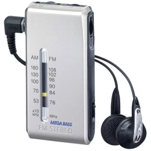 SRF-S84 FM/AM Mini Radio Super Compact Radio Walkman Analogue Tune +Earphone - Picture 1 of 1