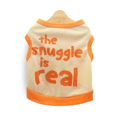 Small Dog Boy Pup Vest for Chihuahua Yorkie Puppy Clothes Male Pet Funny Shirt - Image 1 of 4