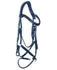 Anatomical Grackle Bridle FSS Mexican Figure 8 Freeway MonoCrown Shaped Padded