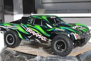 Traxxas TRX 68386 GRÜN Slash 4x4 VXL Clipless 1:10 Short-Course NEU OVP GREEN - Bild 1 von 22