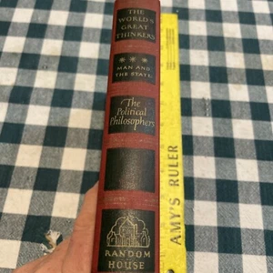 The World's Great Thinkers Man and the State  The Political Philosophers 1947 HB - Bild 1 von 13