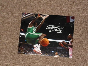 Celtics Brandon Bass Autographed 8x10 Photo - Picture 1 of 1