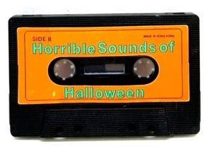 Horrible Sounds Of Halloween Cassette Tape Scary Haunted House Sounds (F3) - Picture 1 of 2