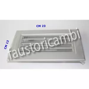 LUFTRÜCKGEWINNUNGSGITTER 200X100 MM WEISS KLIMAANLAGE RECHTECKIG DÜSE - Bild 1 von 2