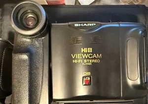 Sharp Hi8 Viewcam VL-H420U Camcorder w/ A/V Pack & A/C Adapter – No Battery - Picture 1 of 4