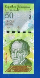VENEZUELA - 50 Bolívares 23-06-2015 PIC-92j SIN CIRCULAR - Imagen 1 de 6