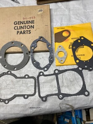 NOS Clinton 94-673 Gasket Set Eska Outboard? - Image 1 of 3