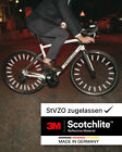 Speichenreflektoren 72 Stk fr 1 Fahrrad 3M™-Scotchlite™-Reflexmaterial 
