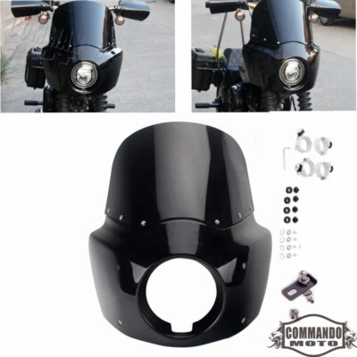 For Harley Softail FXLR Street Bob FXBBS 2018-2025 Front Fairing Windshield Kit - Image 1 of 4