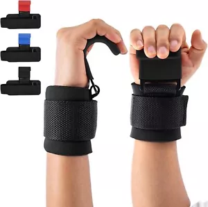 Gewichtheber-Haken, Hebe-Handschlaufe, Handgelenkstütze, Fitnessstudio, Training - Bild 1 von 12