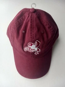 FAIRMONT STATE FALCONS HUT 3D ERHABENES LOGO WEINROT/WEISS VERSTELLBAR NEU NCAA - Bild 1 von 4