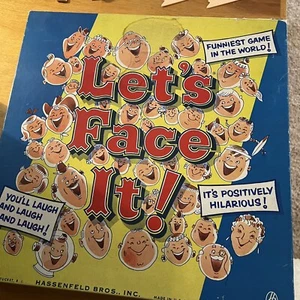 Vintage Let's Face It Toy Playset 1950's Hassenfield Bros # 2600 Complete! - Picture 1 of 24