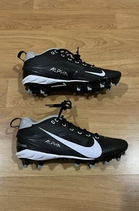 Nike Alpha Menace 4 Varsity Fußballschuhe schwarz weiß FN0027-001 Herren Größe 9 - Bild 1 von 12