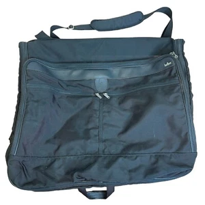 Hartmann Luggage Black Garment Bag Vtg 80's Lots of Pockets; Great Condition! - Picture 1 of 15