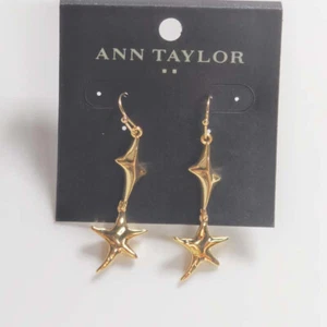 New Ann Taylor Star Drop Earrings Gift Fashion Women Party Holiday Jewelry - Picture 1 of 3