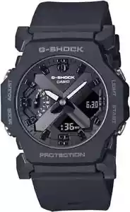Orologio unisex CASIO G-SHOCK GA-2300-1A nero minimal analogico digitale nuovo con scatola - Foto 1 di 3